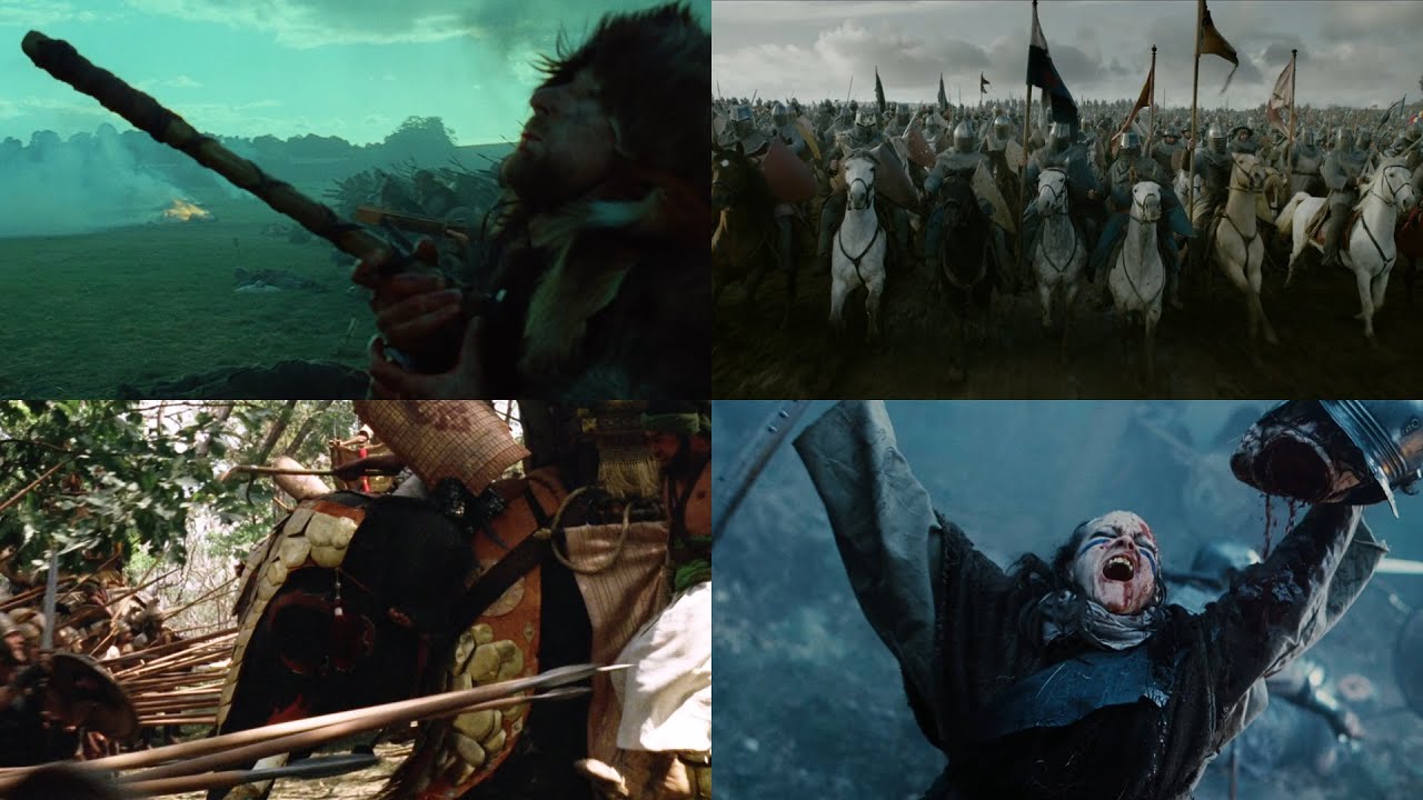 Top 10 Epic Ancient & Medieval Battle Scenes Part 2