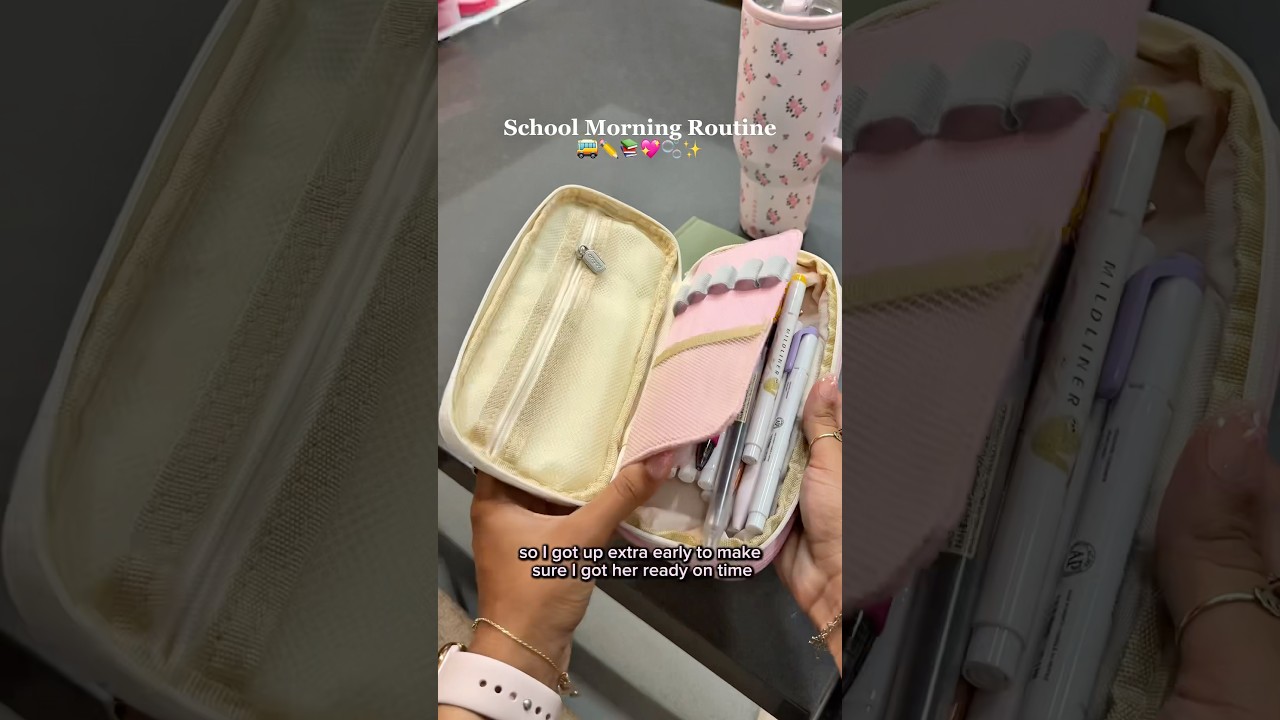 Morning Routine for a School Day