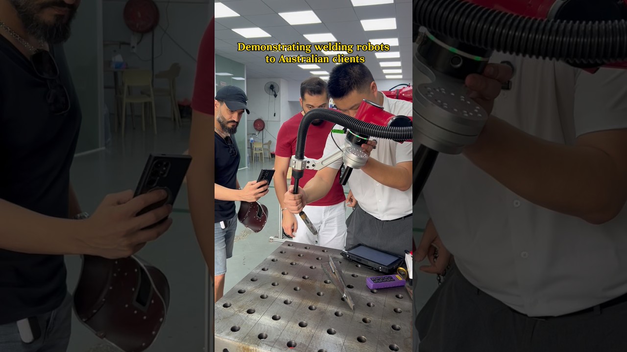 welding robot #automation #machine #industrialrobots #welding #robot