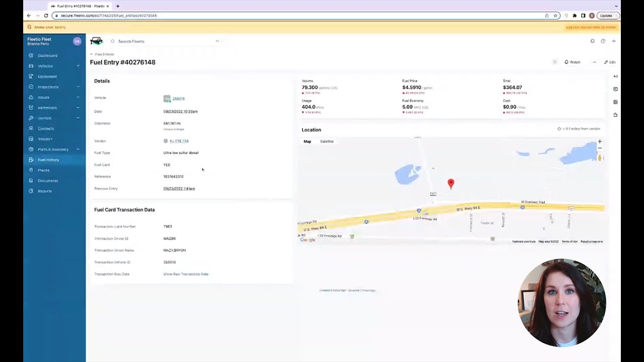 Maximize Your EFS Fleet Card Data with Fleetio's Fuel Tracking & Management