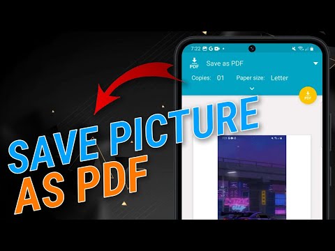 How To Save Picture as PDF on Samsung Phone