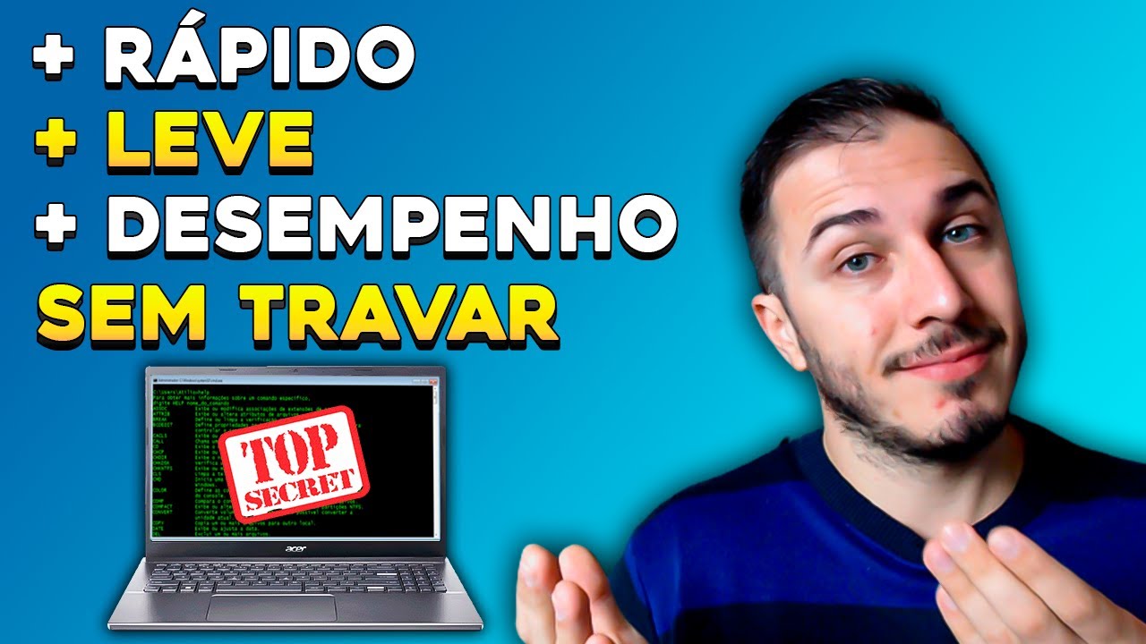 Deixe seu PC mais rápido em 5 minutos ⚡