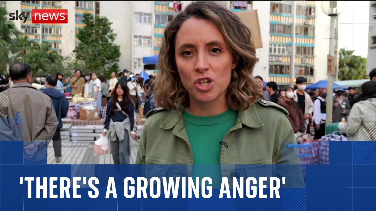 Hong Kong Fire: Rising Death Toll & Rising Tensions 🚒