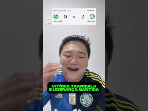 PÓS JOGO DE PALMEIRAS 2 x 0 JUVENTUDE