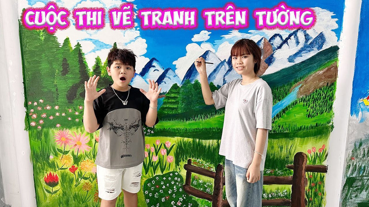 Cuộc Thi Tìm Ra OTP Vẽ Tranh Trên Tường 🎨