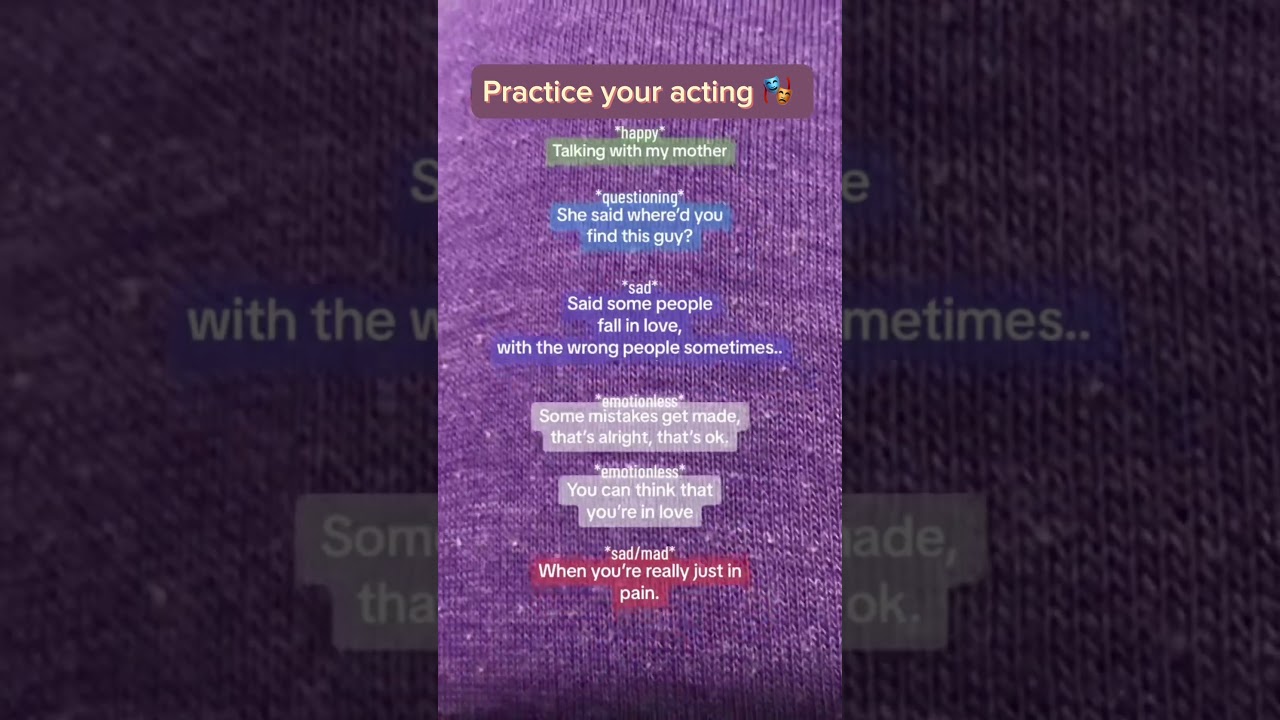 Boost Your Acting Skills 🎭