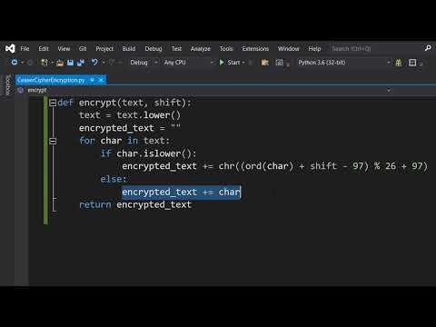 How to Encrypt Data Using Caesar Cipher in Python (Simple)