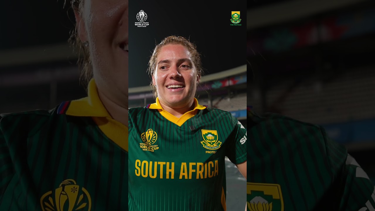 Nadine De Klerk Shares Insights in Post-Match Interview 🏏