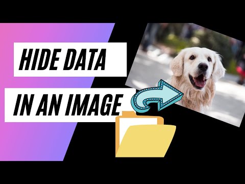 how to secretly hide files in images - Steganography