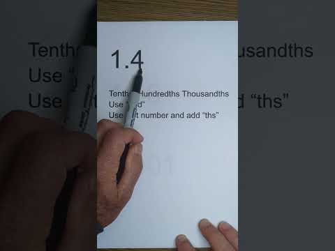 How to Read a Decimal