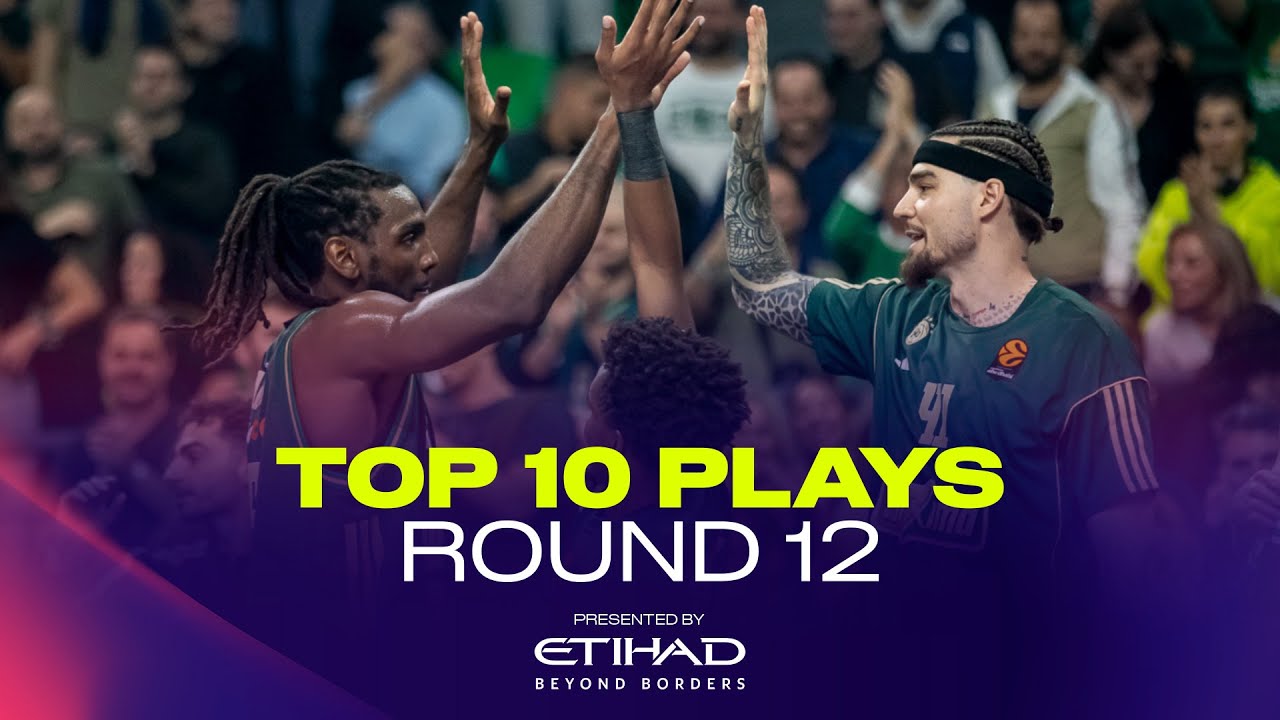 Top 10 EuroLeague Top 10 Perfect Passes | Round 12
