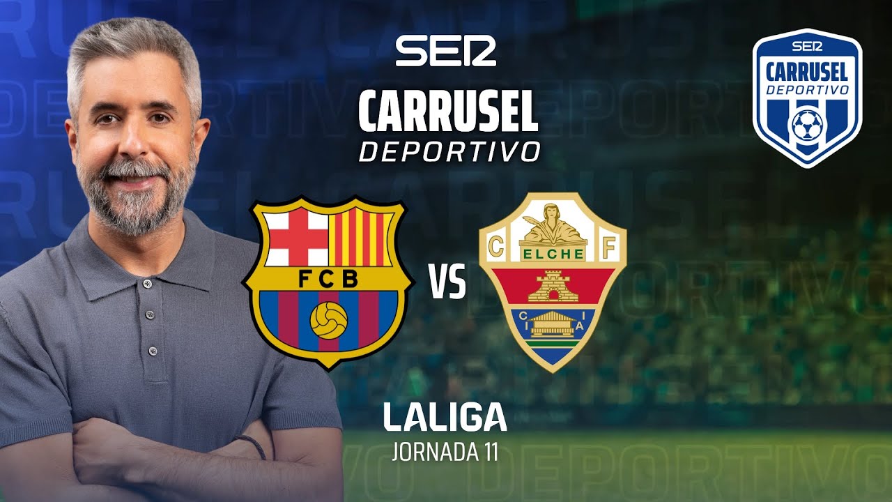 ¡Vive la Emoción! FC Barcelona Gana 2-1 Contra Elche en la Jornada 11 de La Liga ⚽️