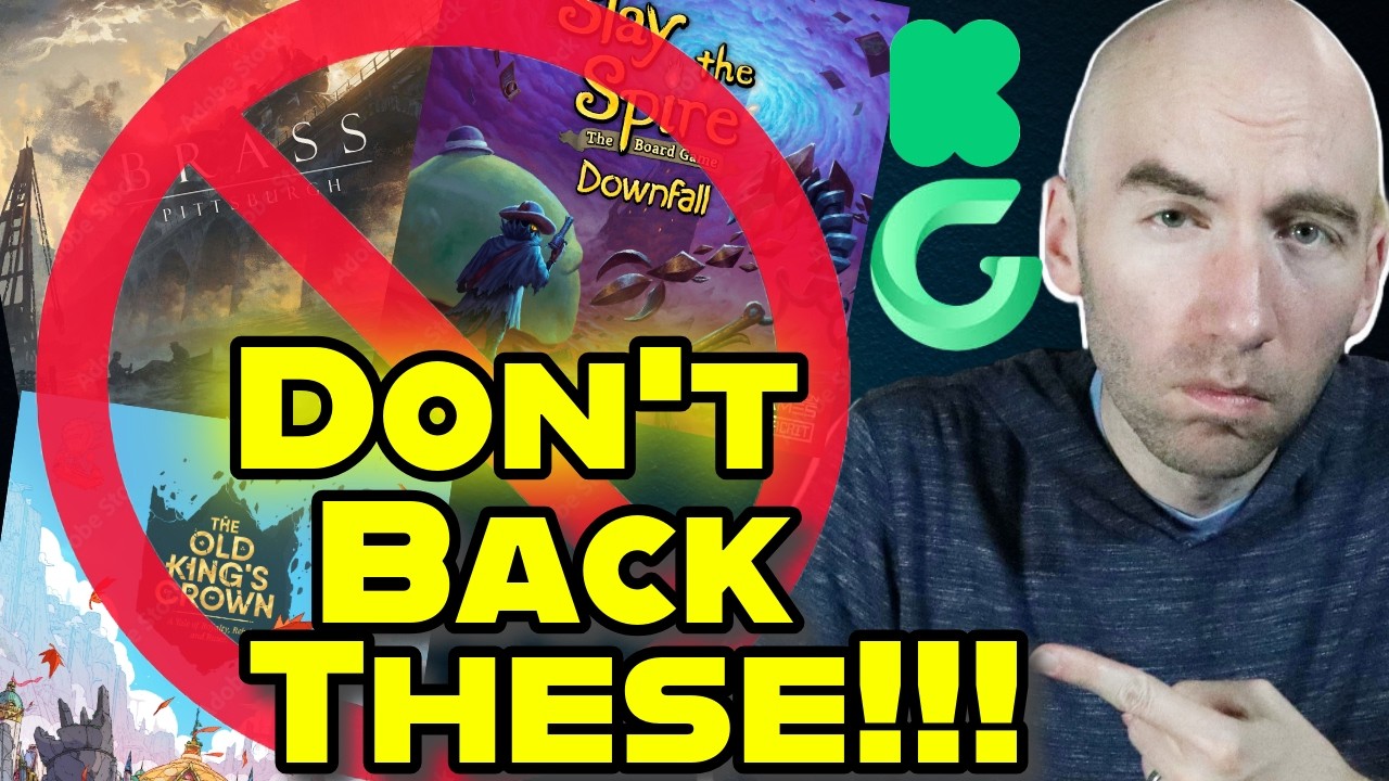 11 Crowdfunding Board Games to Avoid 🚫