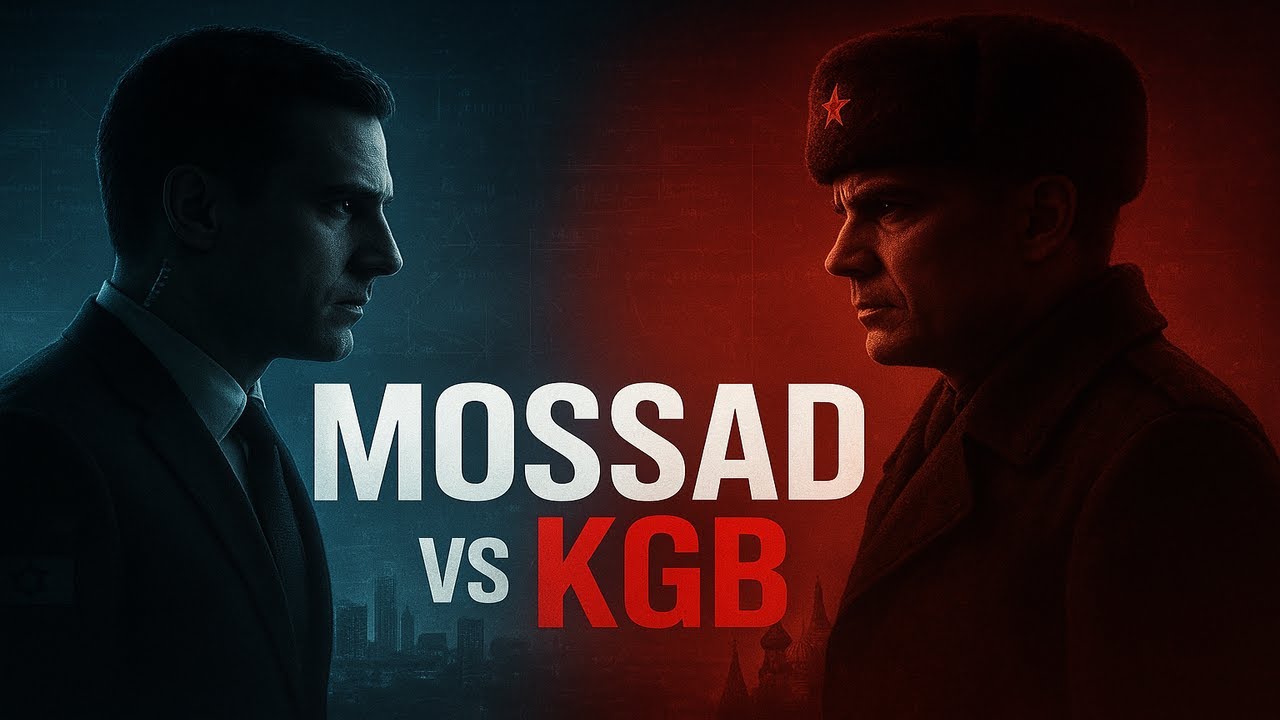 MOSSAD vs KGB: The Hidden Spy War You Never Knew 🕵️‍♂️