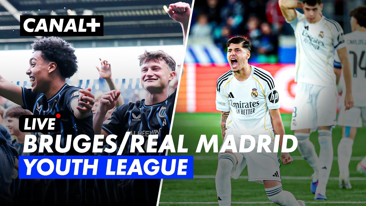 Bruges/ Real Madrid - Finale de Youth League 🏆🔥
