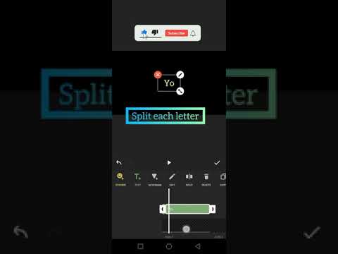 Create Typewriting Effect in InShot βοΈ