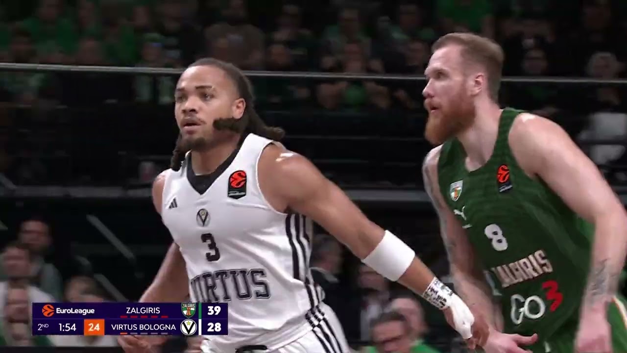 Euroleague Round 7 Highlights: Zalgiris Kaunas vs Virtus Bologna