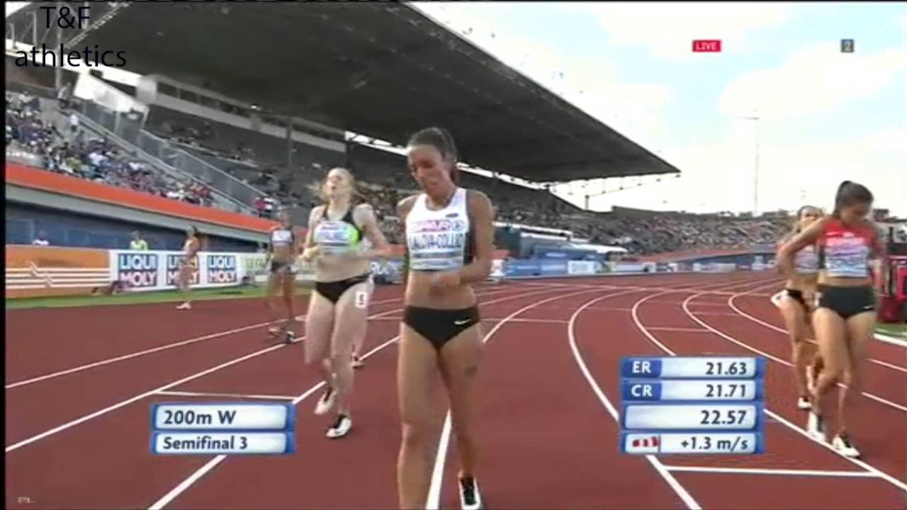 200m Women's Semifinal 3 - European Athletics Championships 2016