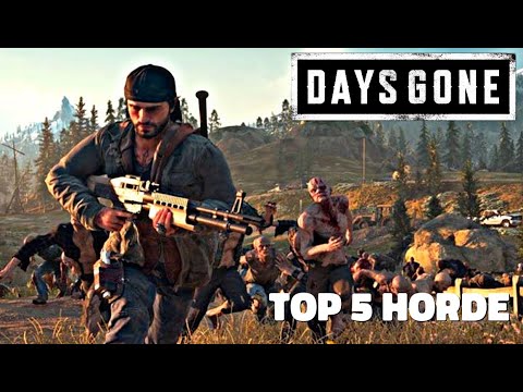 Days Gone Top 5 Horde Combat Moments 🧟‍♂️