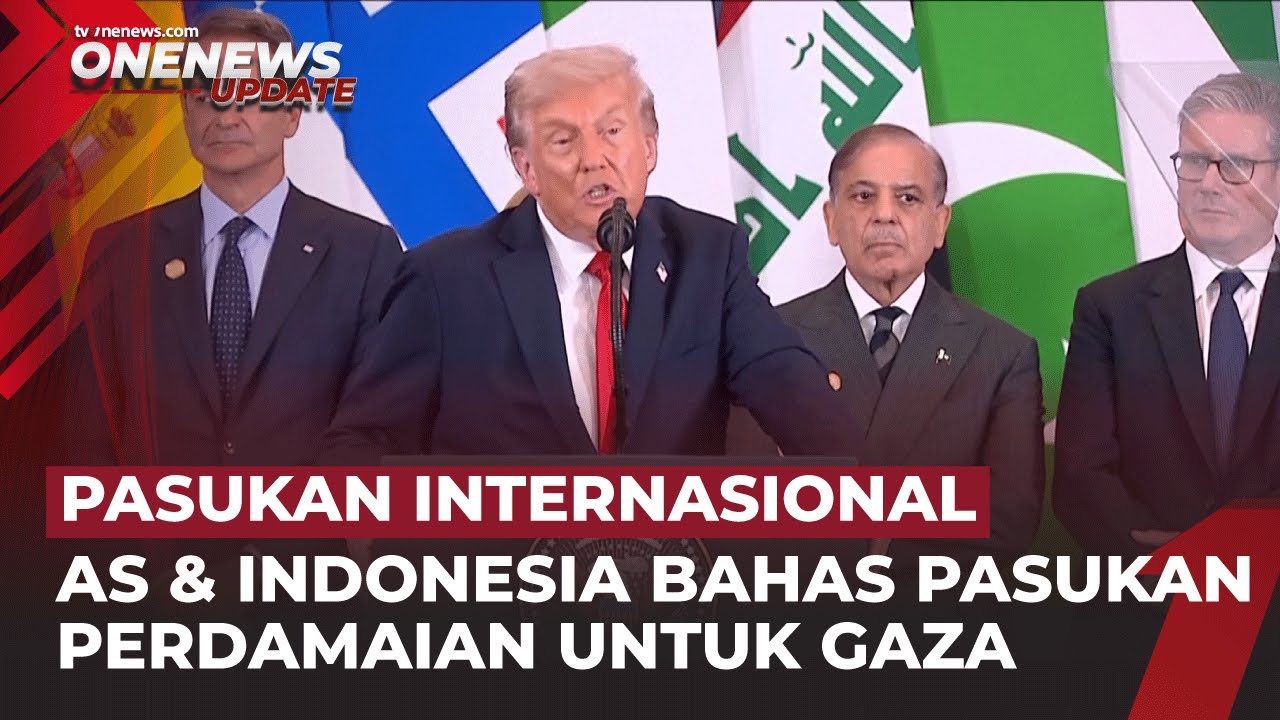 Trump Usulkan Pembentukan Pasukan Internasional di Gaza, Indonesia Diundang Berpartisipasi