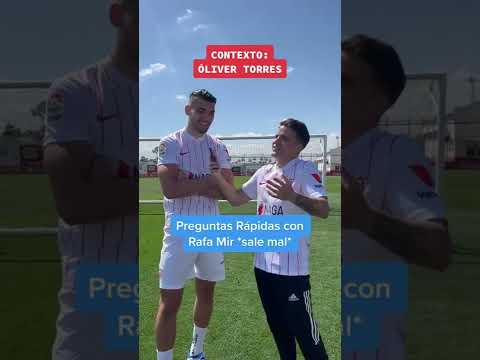 Entrevista con Rafa Mir (sale mal) #shorts