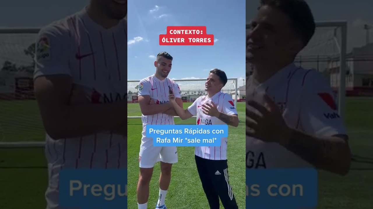 ¿Qué le pasó a Rafa Mir en su última entrevista? ⚽️