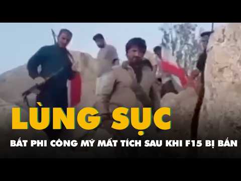 Bộ lạc Iran săn tìm phi công Mỹ mất tích 🏞️