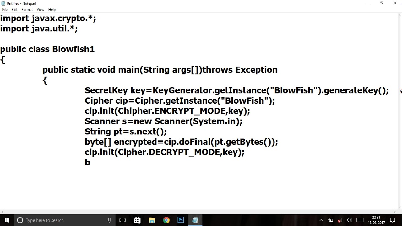 Blowfish Programming Tutorial 🖥️