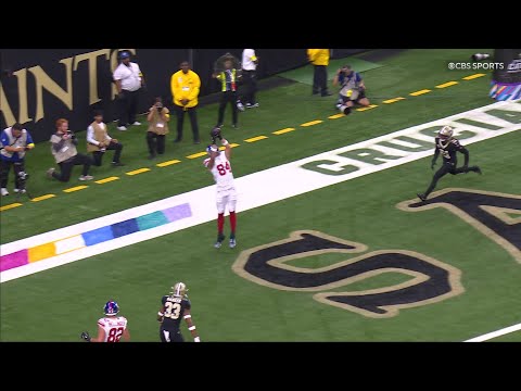 Jaxson Dart finds Theo Johnson for the touchdown