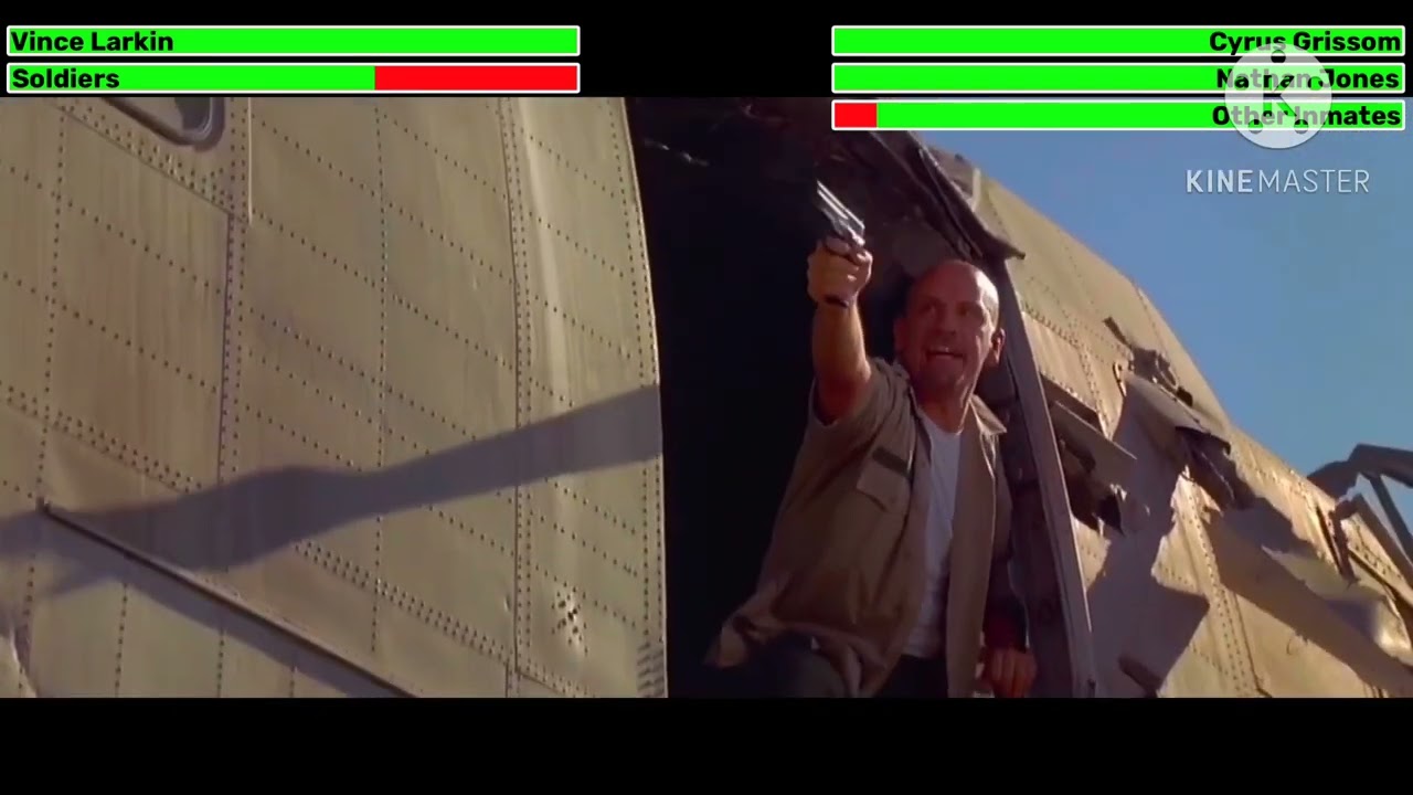 Con Air (1997): Boneyard Shootout with Healthbars 🛩️