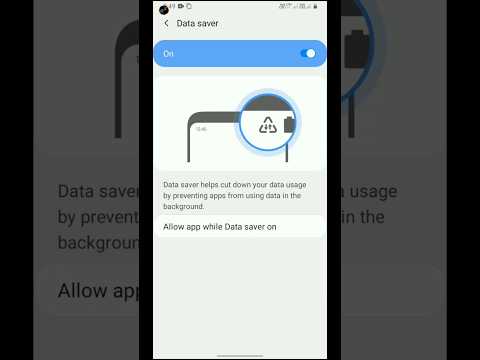 data saver on kaise kare 2024🔥😱 |how to use data saver setting on Samsung galaxy #shorts #viralvideo