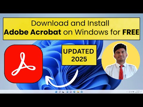 How to Download & Install Adobe Acrobat Reader DC (Windows) | Free PDF Reader 2025