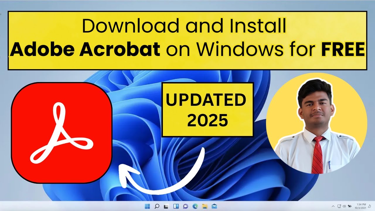 Download & Install Adobe Acrobat Reader DC on Windows in 2025 – Easy Step-by-Step Guide 📄