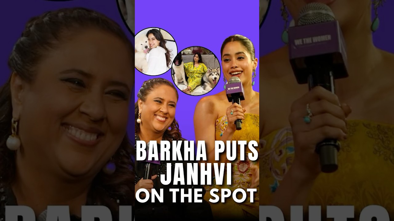 Can Janhvi Kapoor Name All Her 19 Dogs? #janhvikapoor #bollywood #dogs