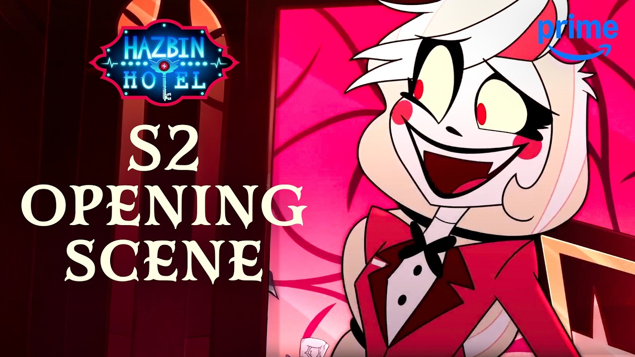 Hazbin Hotel S2 Opening Scene | Exciting Clip on Prime Video 🔥