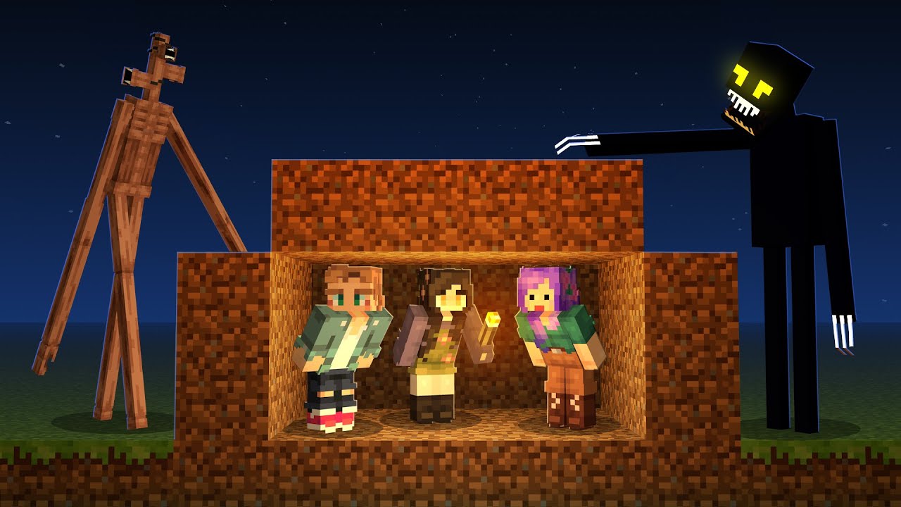 Terrifying Minecraft Mods You Must See! 😱 | Joey, Shelby & Tiffany's Haunted Adventure