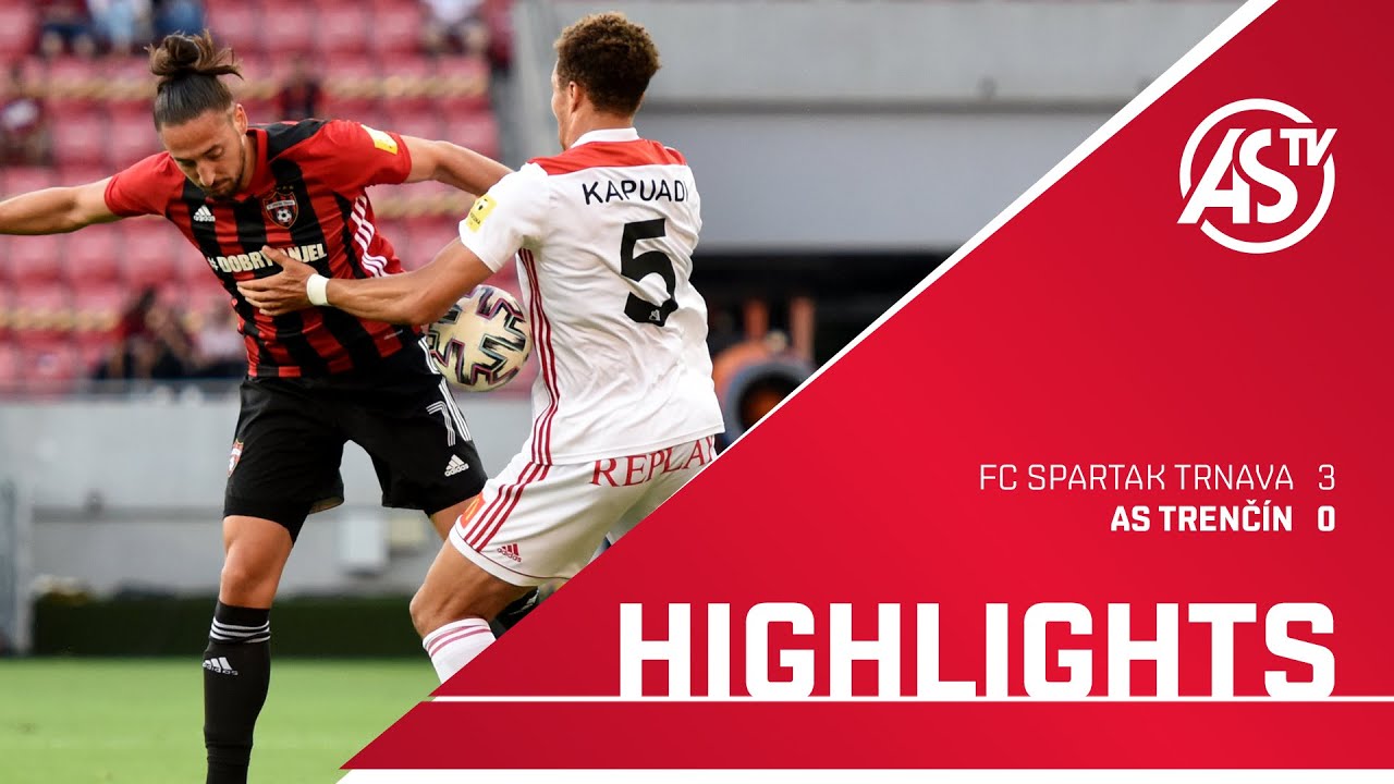 FC Spartak Trnava Dominates AS Trenčín 3-0 | Match Highlights ⚽
