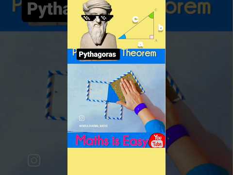 Pythagoras Theorem Proof ЁЯФе Pythagoras Theorem Working Model #ytshorts #shorts #fun #maths #math #yt