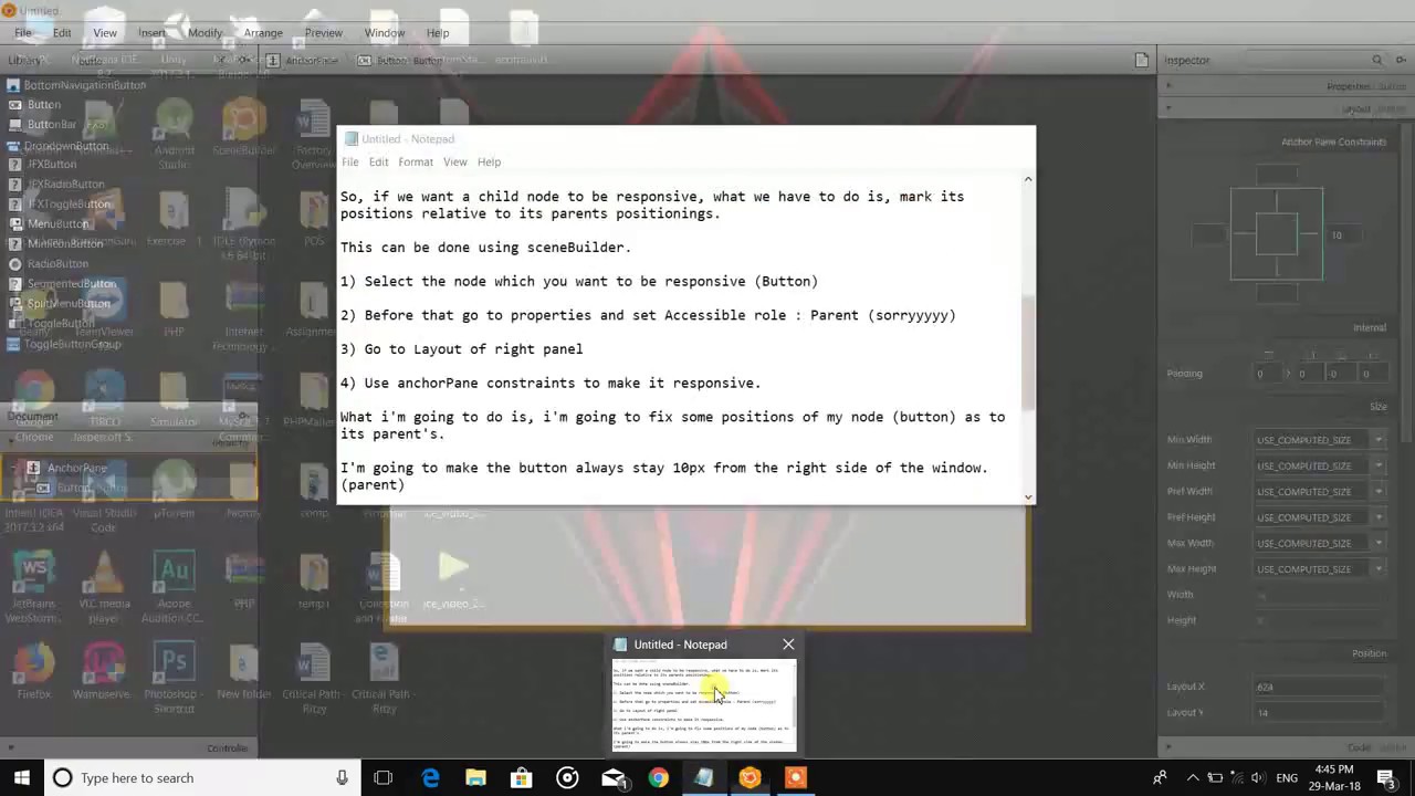 Create Responsive UI with Gluon SceneBuilder (JavaFX)