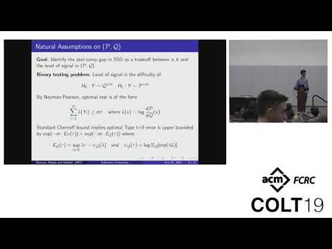 Universality of Computational Lower Bounds for Submatrix Detection