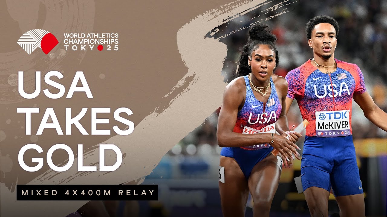 USA Secures Gold in Mixed 4x400m Relay at World Championships 🥇