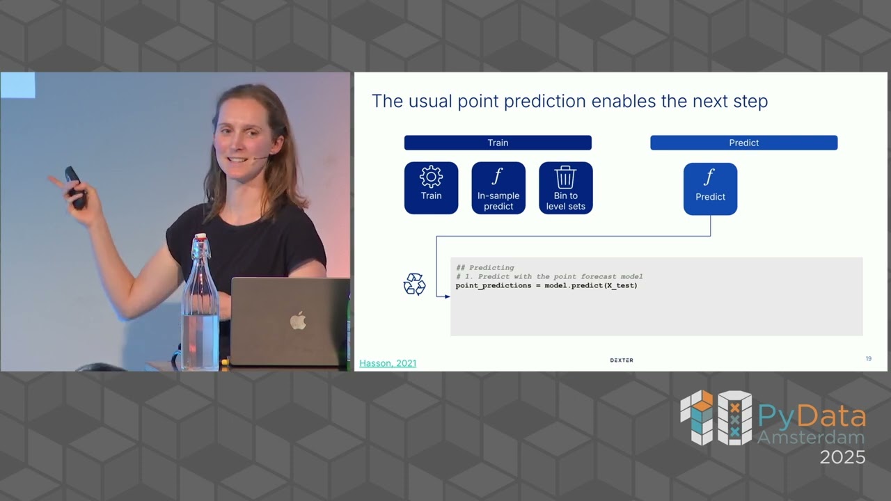 Master Probabilistic Forecasting with Inge van den Ende at PyData Amsterdam 2025 📊