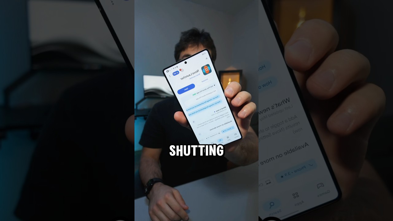 RIP Nova Launcher #tech #novalauncher #android #androidapps #techreviews #rip #launcher #googleplay