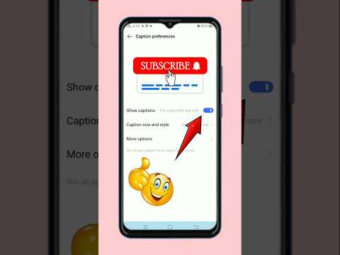 ✅ How to enable show YouTube video captions 🔴 | YouTube video captions ko on kaise karen #shorts