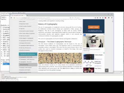 Pentesting - Module 4.0 - Cryptography Overview