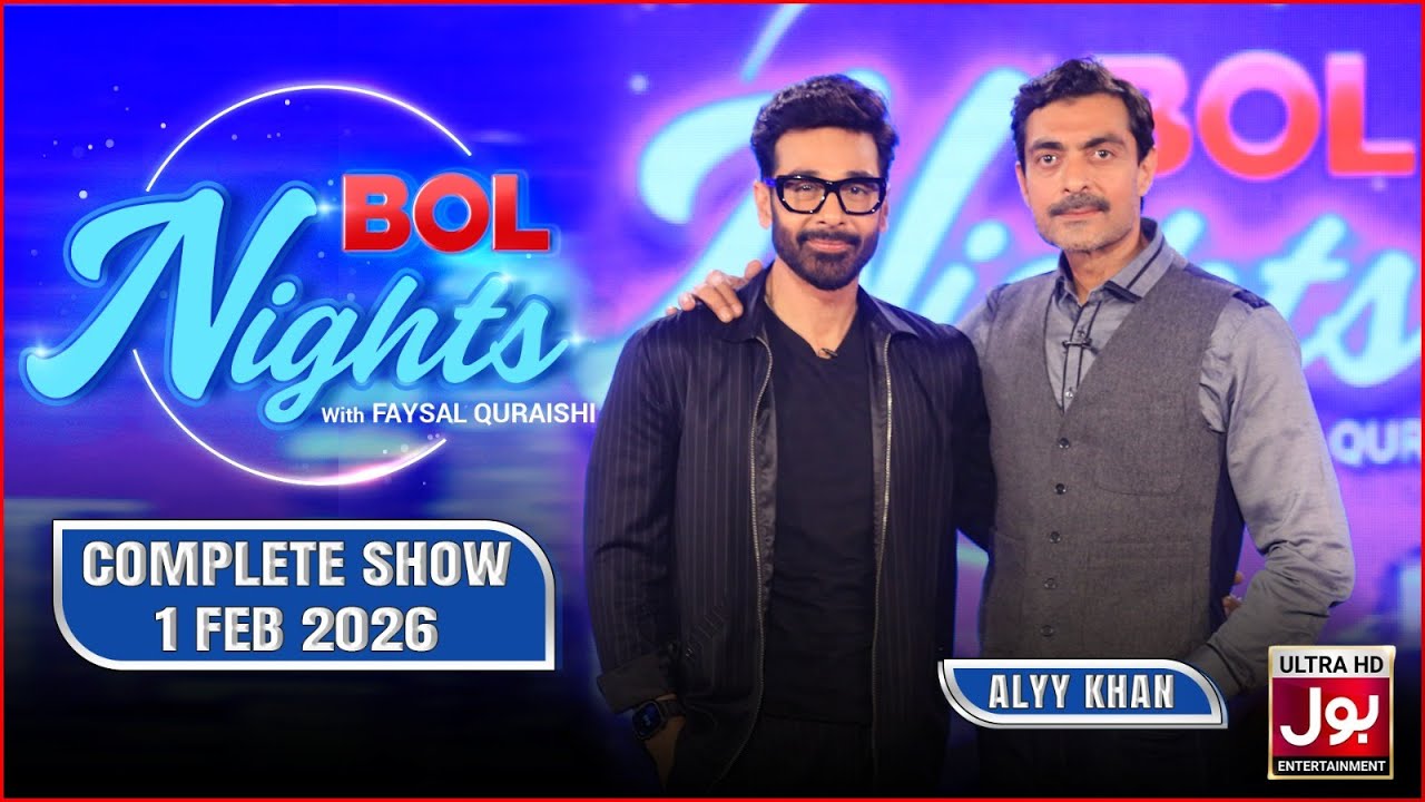 Alyy Khan on BOL Nights with Faysal Quraishi 🎙️