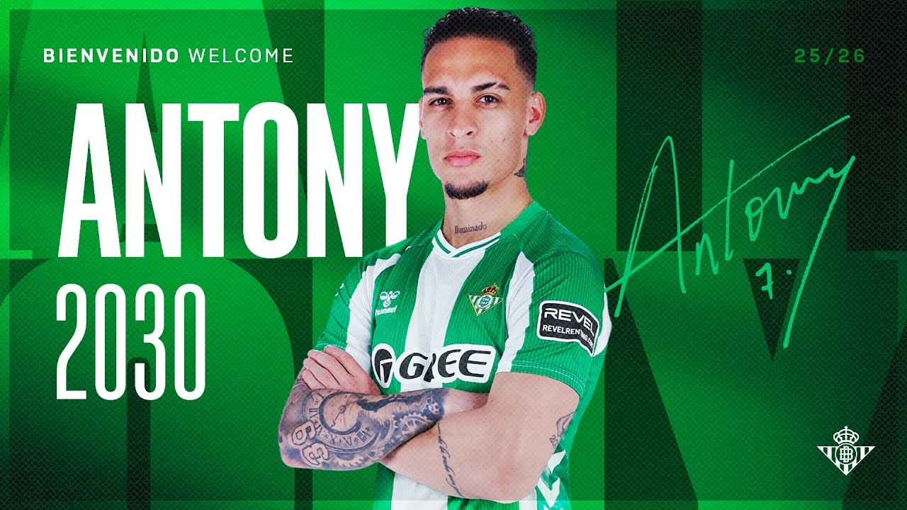 ¡Antony regresa al Real Betis! 🐐🔙 | Real BETIS Balompié