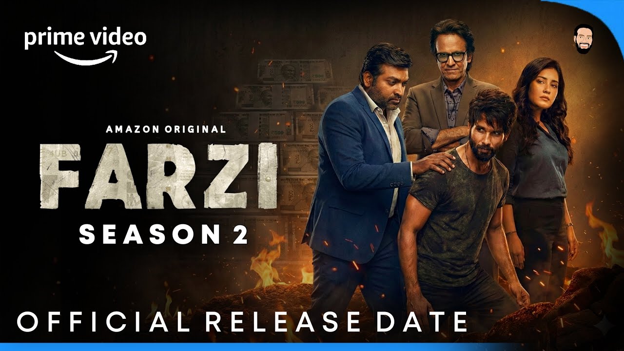 Farzi Season 2 Release Date & Trailer on Amazon Prime