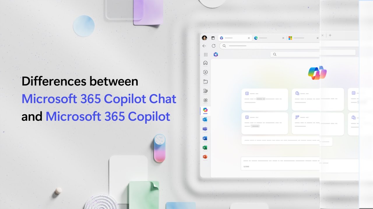 Microsoft 365 Copilot Chat vs. Copilot Overview