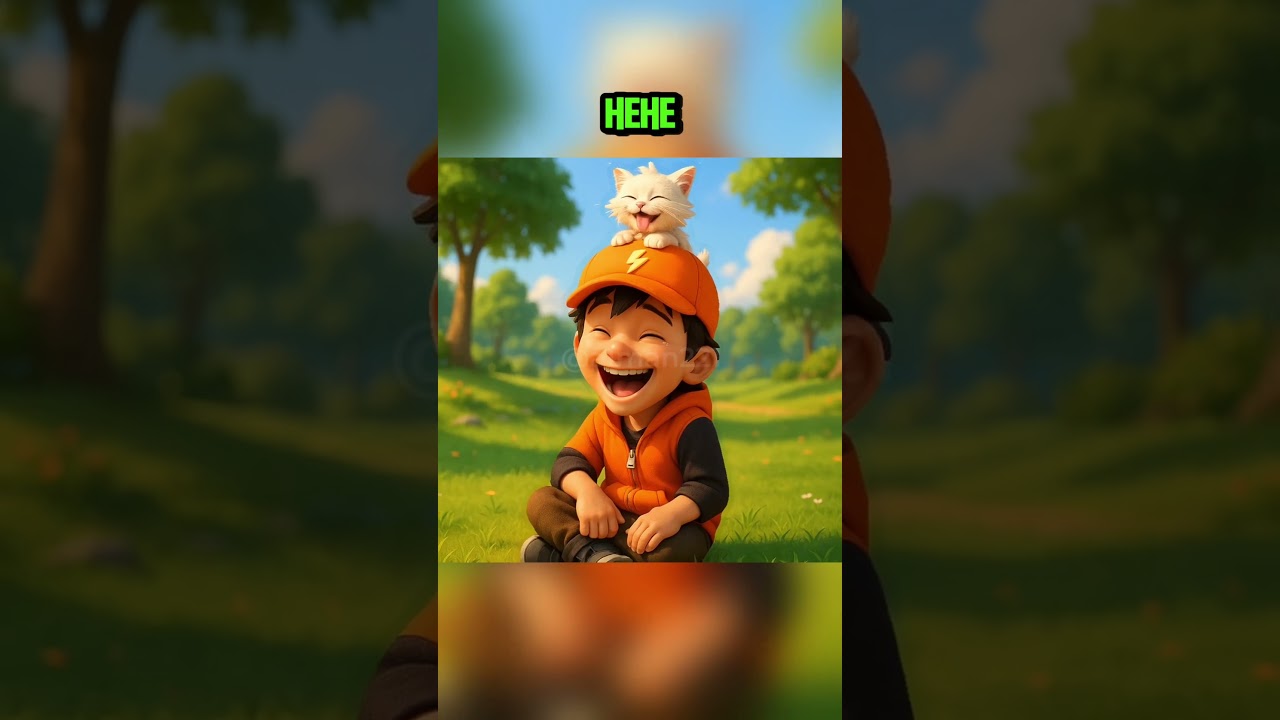 BoBoiBoy Meets an Adorable Cat! π» | Cute Moments in Shorts